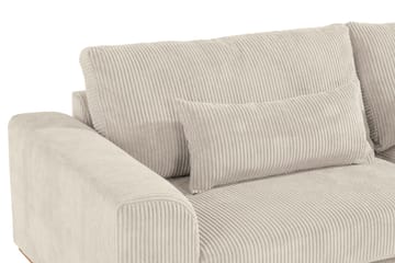 Copenhagen 3-seters Manchestersofa - Beige - Møbler - Sofaer - 3 seter sofa