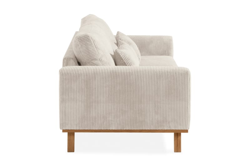 Copenhagen 3-seters Manchestersofa - Beige - Møbler - Sofaer - 3 seter sofa