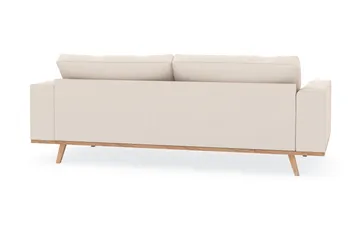 Copenhagen 3-seters Manchestersofa - Beige - Møbler - Sofaer - 3 seter sofa