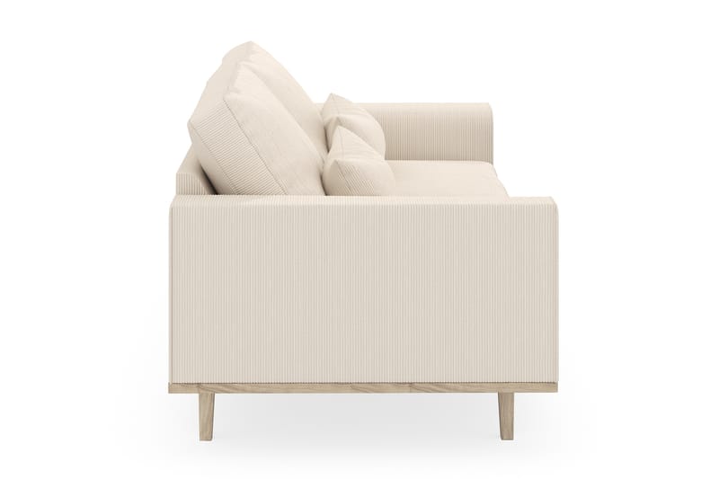 Copenhagen 3-seters Manchestersofa - Beige - Møbler - Sofaer - 3 seter sofa