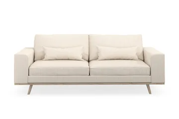 Copenhagen 3-seters Manchestersofa - Beige - Møbler - Sofaer - 3 seter sofa