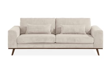 Copenhagen 3-seters Manchestersofa - Beige - Møbler - Sofaer - 3 seter sofa