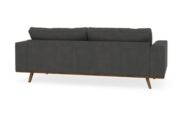 Copenhagen 3-seters Manchestersofa - Mørk grå - Møbler - Sofaer - 3 seter sofa