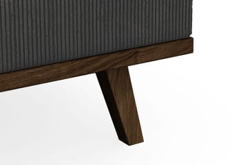Copenhagen 3-seters Manchestersofa - Mørk grå - Møbler - Sofaer - 3 seter sofa