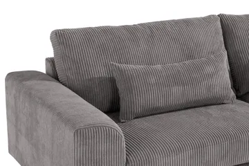 Copenhagen 3-seters Manchestersofa - Mørk grå - Møbler - Sofaer - 3 seter sofa
