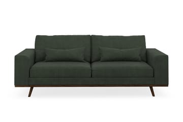 Copenhagen 3-seters Manchestersofa - Mørk grønn - Møbler - Sofaer - 3 seter sofa