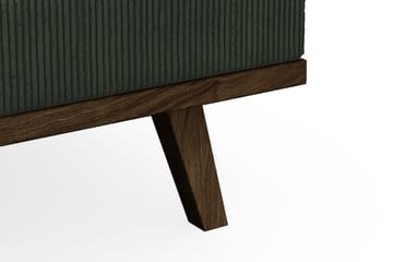 Copenhagen 3-seters Manchestersofa - Mørk grønn - Møbler - Sofaer - 3 seter sofa