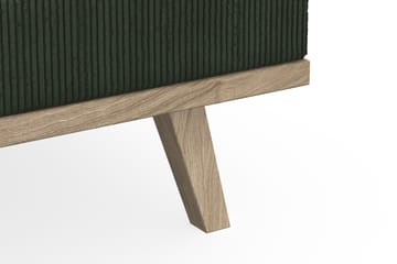 Copenhagen 3-seters Manchestersofa - Mørk grønn - Møbler - Sofaer - 3 seter sofa