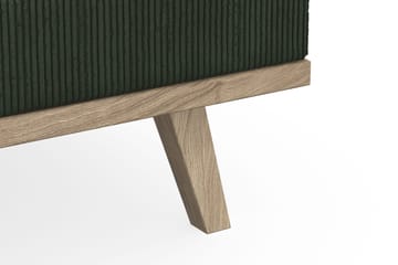 Copenhagen 3-seters Manchestersofa - Mørk grønn - Møbler - Sofaer - 3 seter sofa
