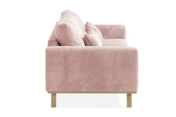 Copenhagen 3-seters Manchestersofa - Rosa - Møbler - Sofaer - 3 seter sofa
