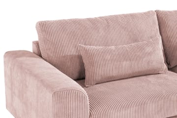 Copenhagen 3-seters Manchestersofa - Rosa - Møbler - Sofaer - 3 seter sofa