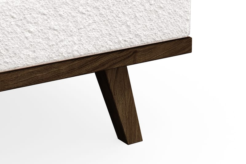 Copenhagen 3-seters Sofa i Bouclé - Hvit - Møbler - Sofaer - 3 seter sofa