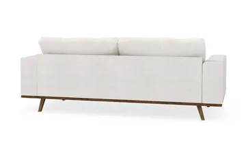 Copenhagen 3-seters Sofa i Bouclé - Hvit - Møbler - Sofaer - 3 seter sofa