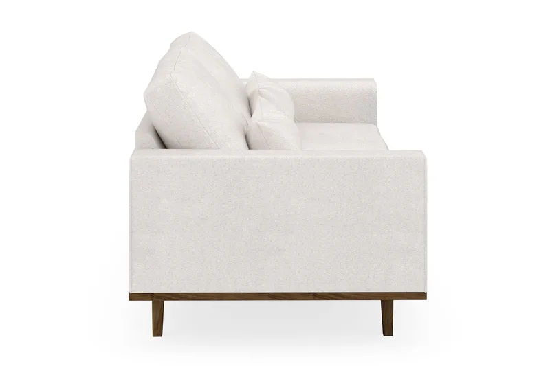 Copenhagen 3-seters Sofa i Bouclé - Hvit - Møbler - Sofaer - 3 seter sofa