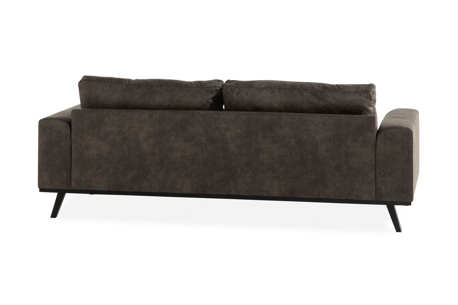 Copenhagen 3-seters Sofa i Kunstlær - Mørk grå - Møbler - Sofaer - 3 seter sofa