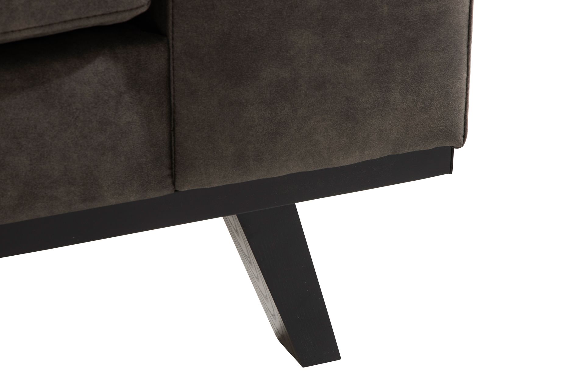 Copenhagen 3-seters Sofa i Kunstlær - Mørk grå - Møbler - Sofaer - 3 seter sofa