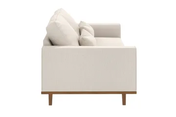 Copenhagen 3-seters Stoffsofa - Beige - Møbler - Sofaer - 3 seter sofa