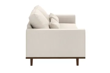 Copenhagen 3-seters Stoffsofa - Beige - Møbler - Sofaer - 3 seter sofa