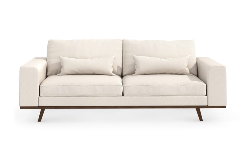 Copenhagen 3-seters Stoffsofa, Beige