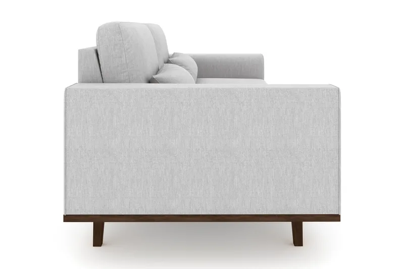 Copenhagen 3-seters Stoffsofa - Grå - Møbler - Sofaer - 3 seter sofa