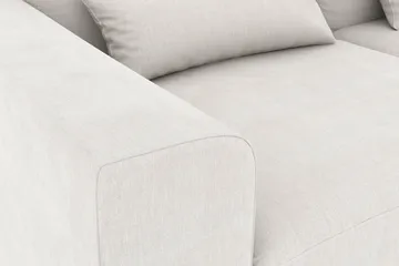Copenhagen 3-seters Stoffsofa - Lys grå - Møbler - Sofaer - 3 seter sofa