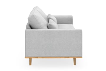 Copenhagen 3-seters Stoffsofa - Lys grå - Møbler - Sofaer - 3 seter sofa