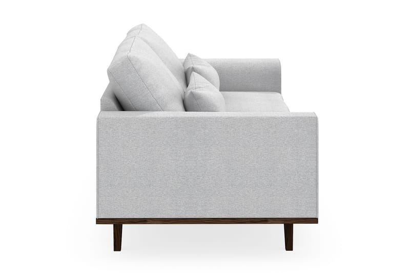 Copenhagen 3-seters Stoffsofa - Lys grå - Møbler - Sofaer - 3 seter sofa