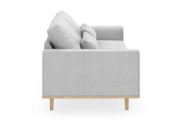 Copenhagen 3-seters Stoffsofa - Lys grå - Møbler - Sofaer - 3 seter sofa