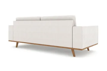 Copenhagen 3-seters Stoffsofa - Lys grå - Møbler - Sofaer - 3 seter sofa