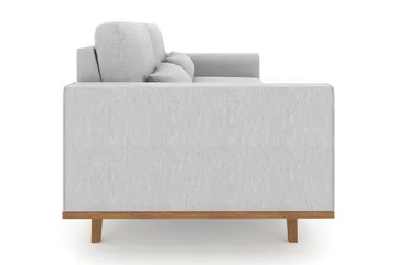 Copenhagen 3-seters Stoffsofa - Lys grå - Møbler - Sofaer - 3 seter sofa