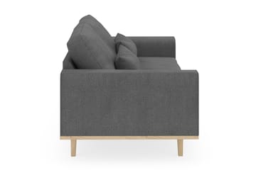 Copenhagen 3-seters Stoffsofa - Mørk grå - Møbler - Sofaer - 3 seter sofa