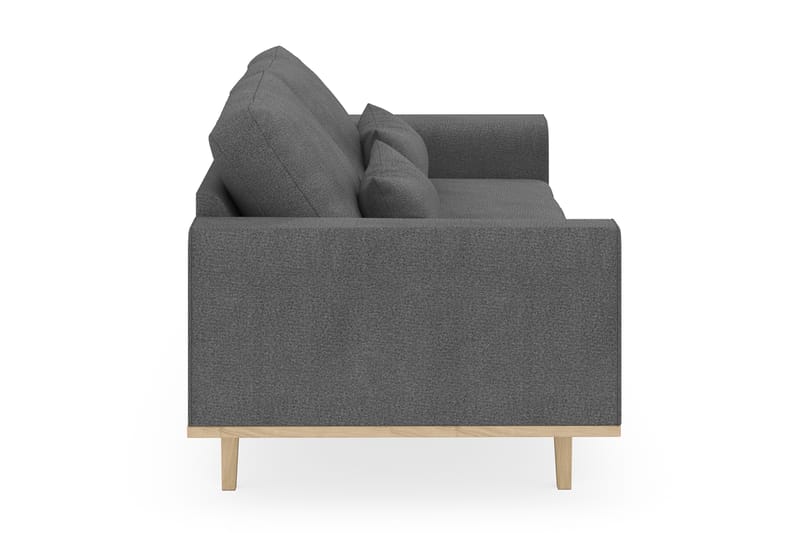 Copenhagen 3-seters Stoffsofa - Mørk grå - Møbler - Sofaer - 3 seter sofa