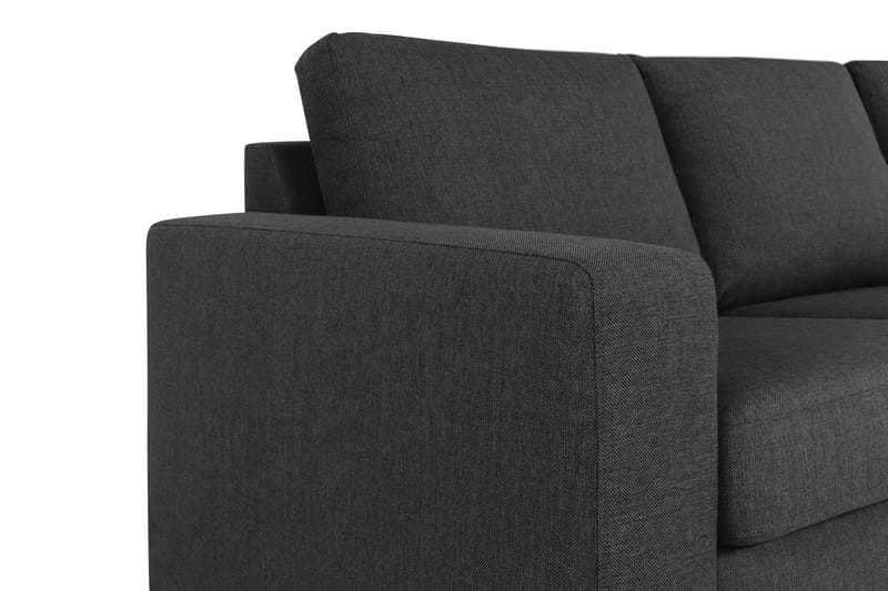 Crazy 3-seters Stoffsofa - Antrasitt - Møbler - Sofaer - 3 seter sofa