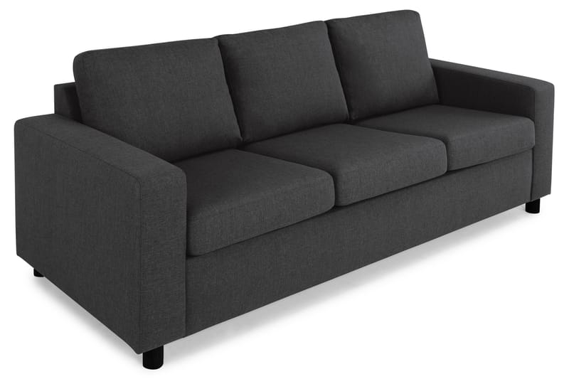 Crazy 3-seters Stoffsofa - Antrasitt - Møbler - Sofaer - 3 seter sofa