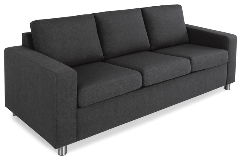 Crazy 3-seters Stoffsofa - Antrasitt - Møbler - Sofaer - 3 seter sofa