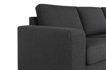 Crazy 3-seters Stoffsofa - Antrasitt - Møbler - Sofaer - 3 seter sofa
