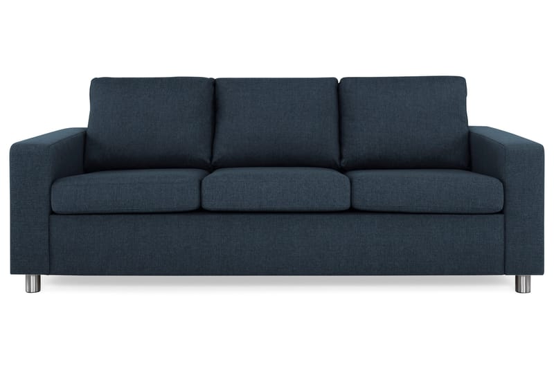 Crazy 3-seters Stoffsofa - Blå - Møbler - Sofaer - 3 seter sofa