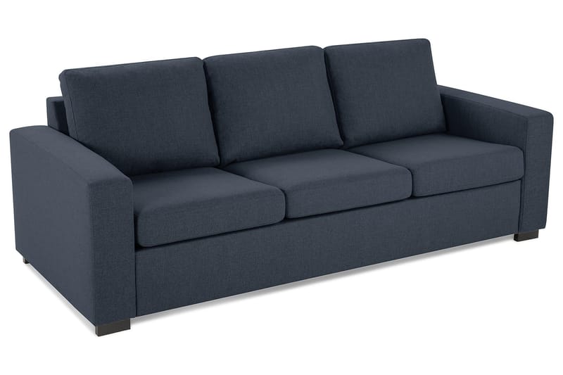 Crazy 3-seters Stoffsofa - Blå - Møbler - Sofaer - 3 seter sofa