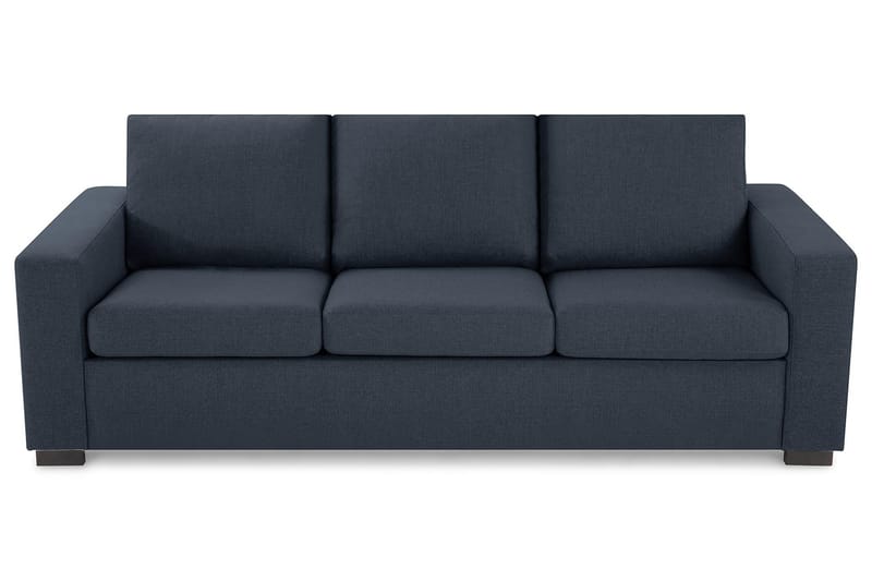 Crazy 3-seters Stoffsofa - Blå - Møbler - Sofaer - 3 seter sofa