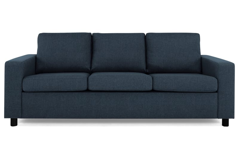 Crazy 3-seters Stoffsofa, Blå