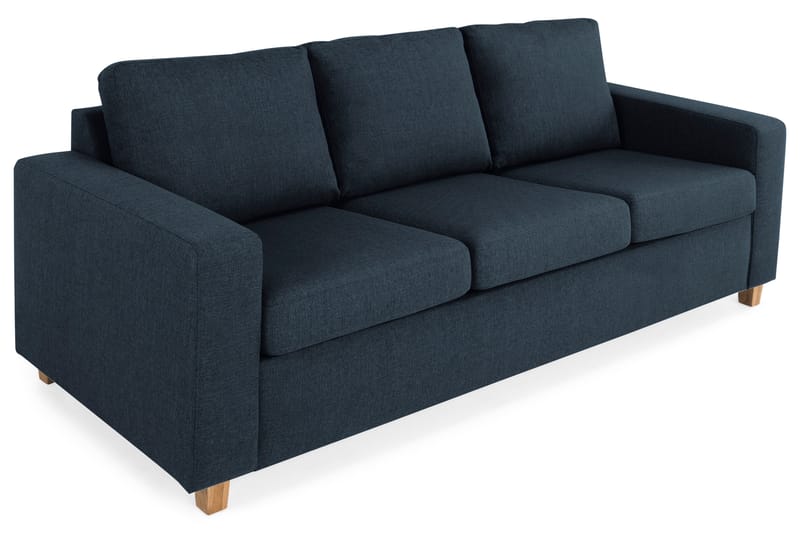 Crazy 3-seters Stoffsofa - Blå - Møbler - Sofaer - 3 seter sofa
