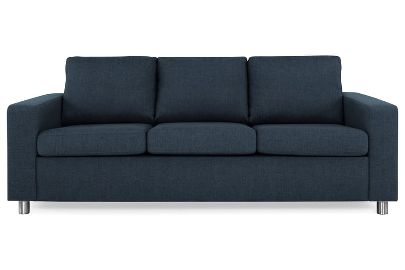 Crazy 3-seters Stoffsofa - Blå - Møbler - Sofaer - 3 seter sofa