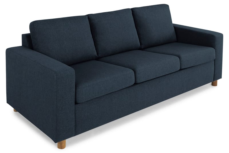 Crazy 3-seters Stoffsofa - Blå - Møbler - Sofaer - 3 seter sofa