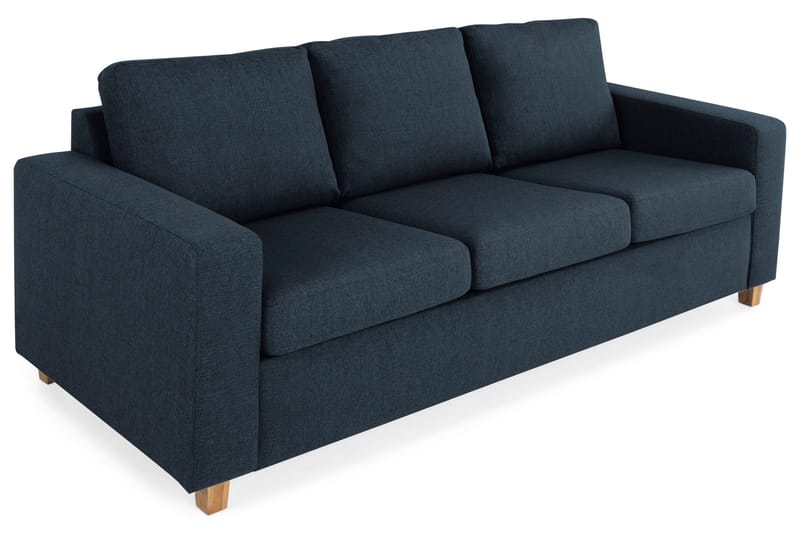 Crazy 3-seters Stoffsofa - Blå - Møbler - Sofaer - 3 seter sofa