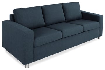 Crazy 3-seters Stoffsofa - Blå - Møbler - Sofaer - 3 seter sofa