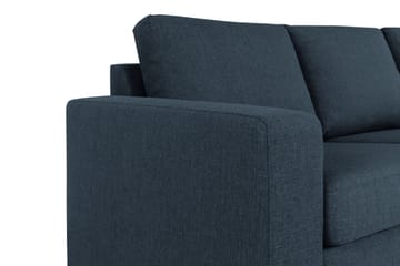 Crazy 3-seters Stoffsofa - Blå - Møbler - Sofaer - 3 seter sofa