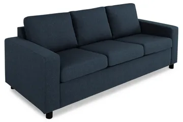 Crazy 3-seters Stoffsofa - Blå - Møbler - Sofaer - 3 seter sofa
