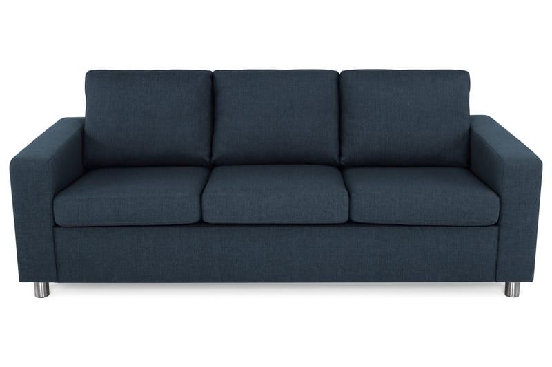 Crazy 3-seters Stoffsofa - Blå - Møbler - Sofaer - 3 seter sofa