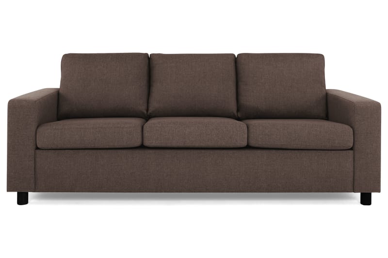 Crazy 3-seters Stoffsofa - Brun - Møbler - Sofaer - 3 seter sofa