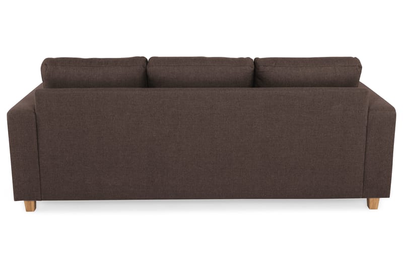 Crazy 3-seters Stoffsofa - Brun - Møbler - Sofaer - 3 seter sofa